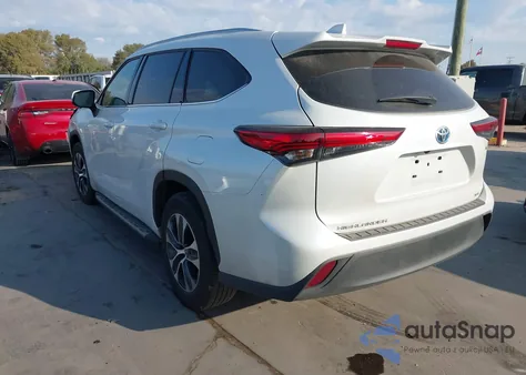 2022 Toyota Highlander Hybrid Xle из США, поврежденный, VIN 5TDGARAH3NS513378